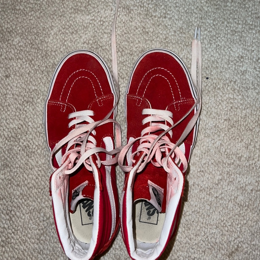 RACING RED SK8-HI
